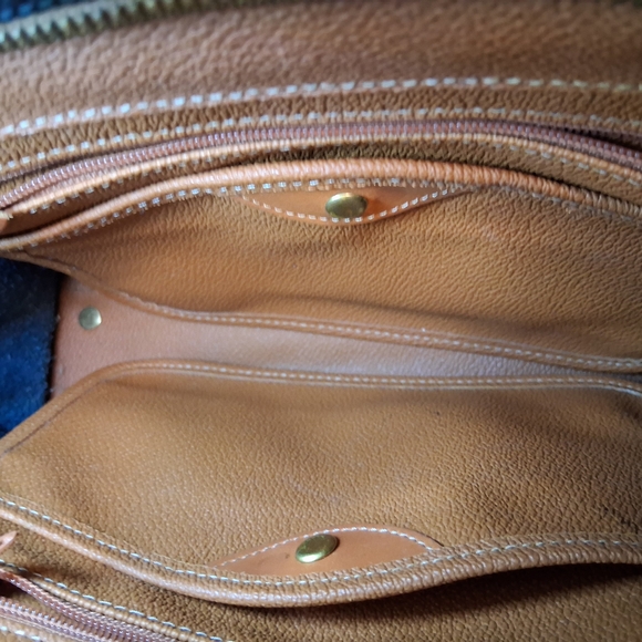 Dooney & Bourke Black and Tan Satchel with Structured Design - Picture 16 of 16